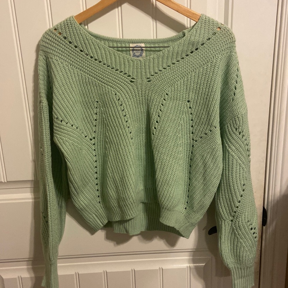 Mint Green francescas Sweater size small